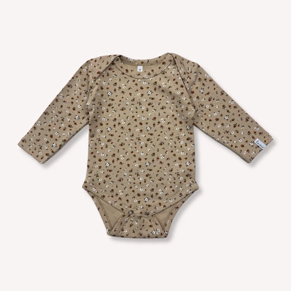 beige apró virágos