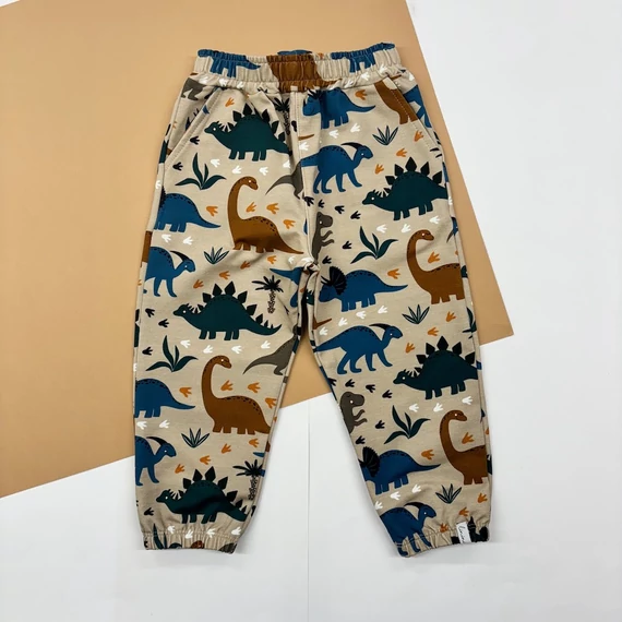 beige dinoszauruszos