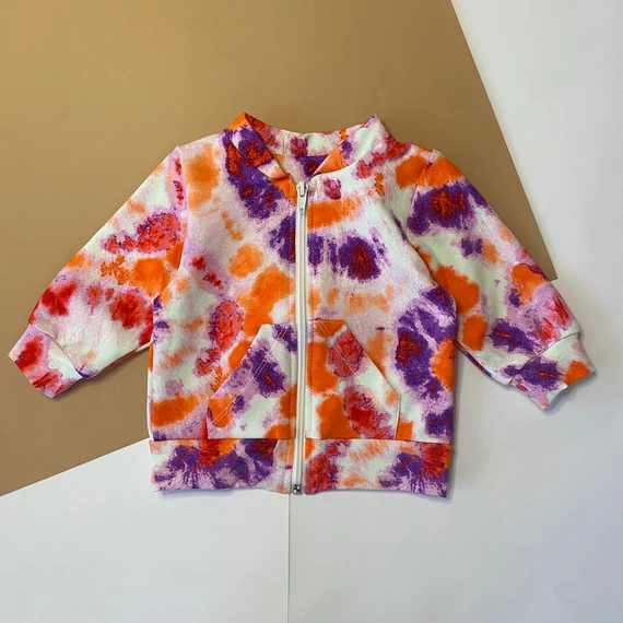 Kardigán Peach Tie Dye