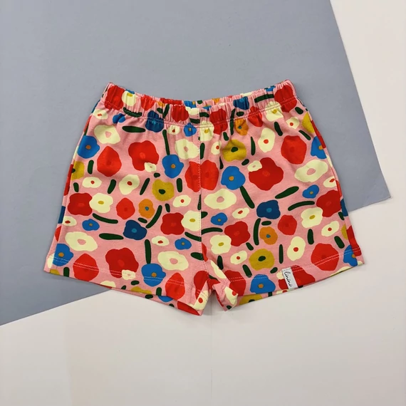 Szines Virágos Short