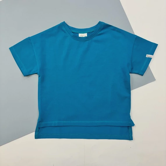 Oversized Póló Türkizkék