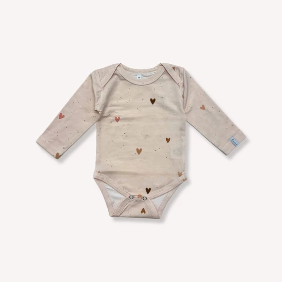 Hosszú Ujjú Body Vanília Szives