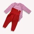 Kép 2/2 - Hosszú Ujjú Body Pink Szives